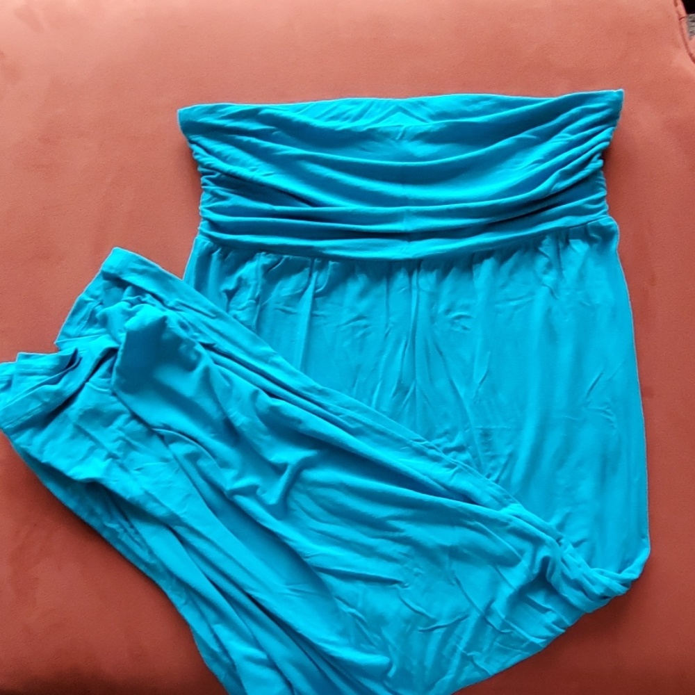 Old Navy strapless maxi dress size L